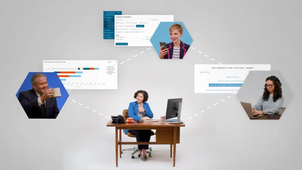 Still frame of a financial software explainer video